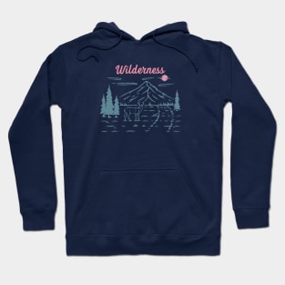 Deer Wilderness T-Shirt Hoodie